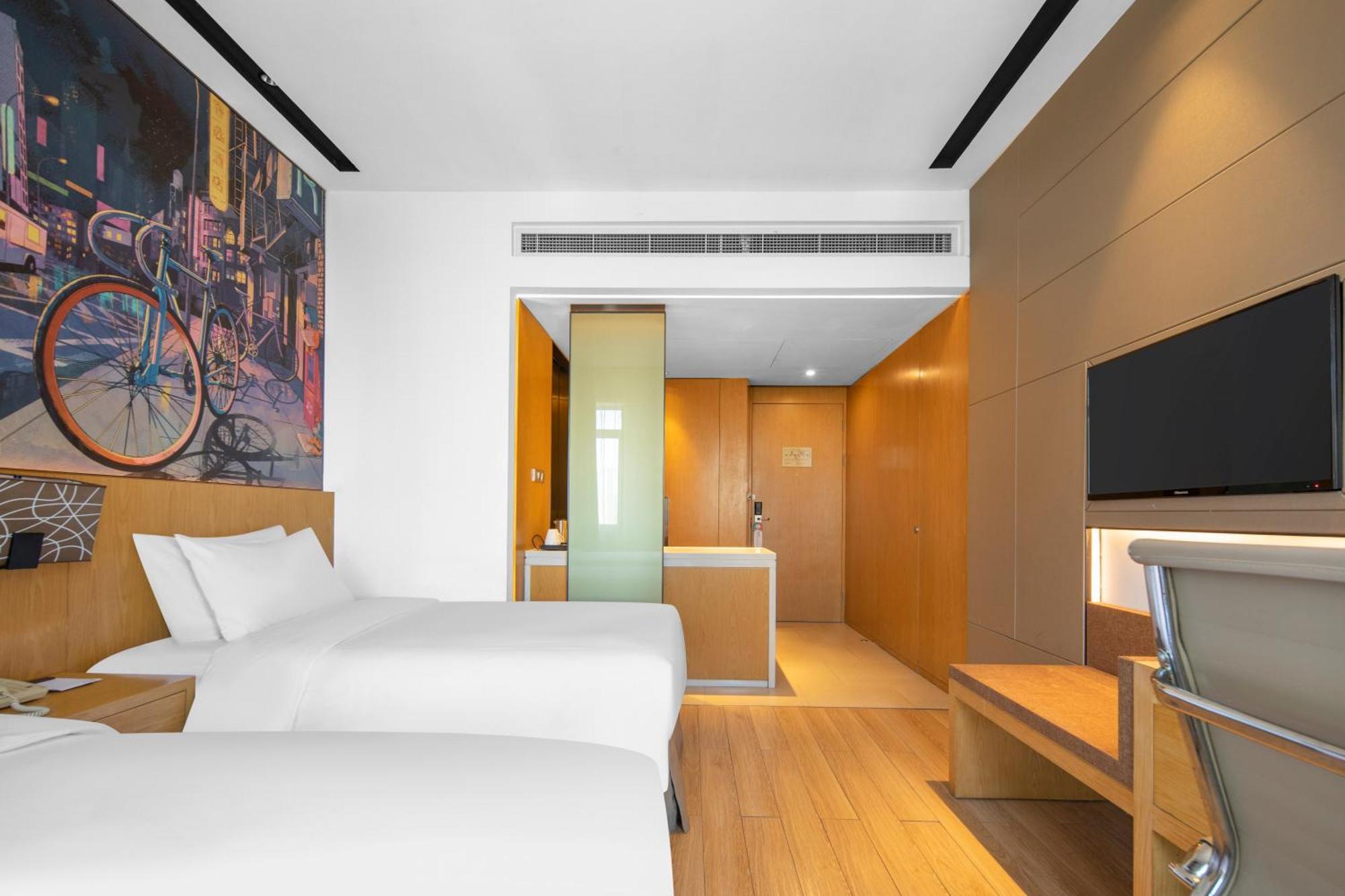 Minimax Hotel Shanghai Songjiang Exteriör bild